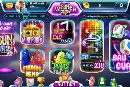 Sun52: Nền tảng game bài trực tuyến đáng tin cậy