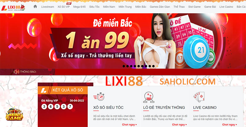 Lixi88: Nền tảng chơi game trực tuyến hàng đầu Việt Nam